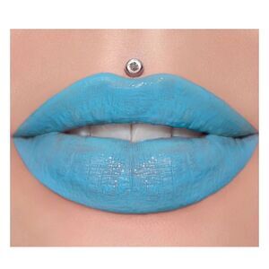 Jeffree Star‎ Cosmetic Supreme Gloss BLUE BALLS Neon Blue Lipgloss NEW